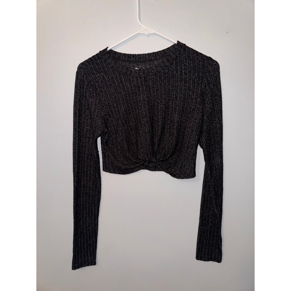 SO Dark Grey Loungewear Top‎